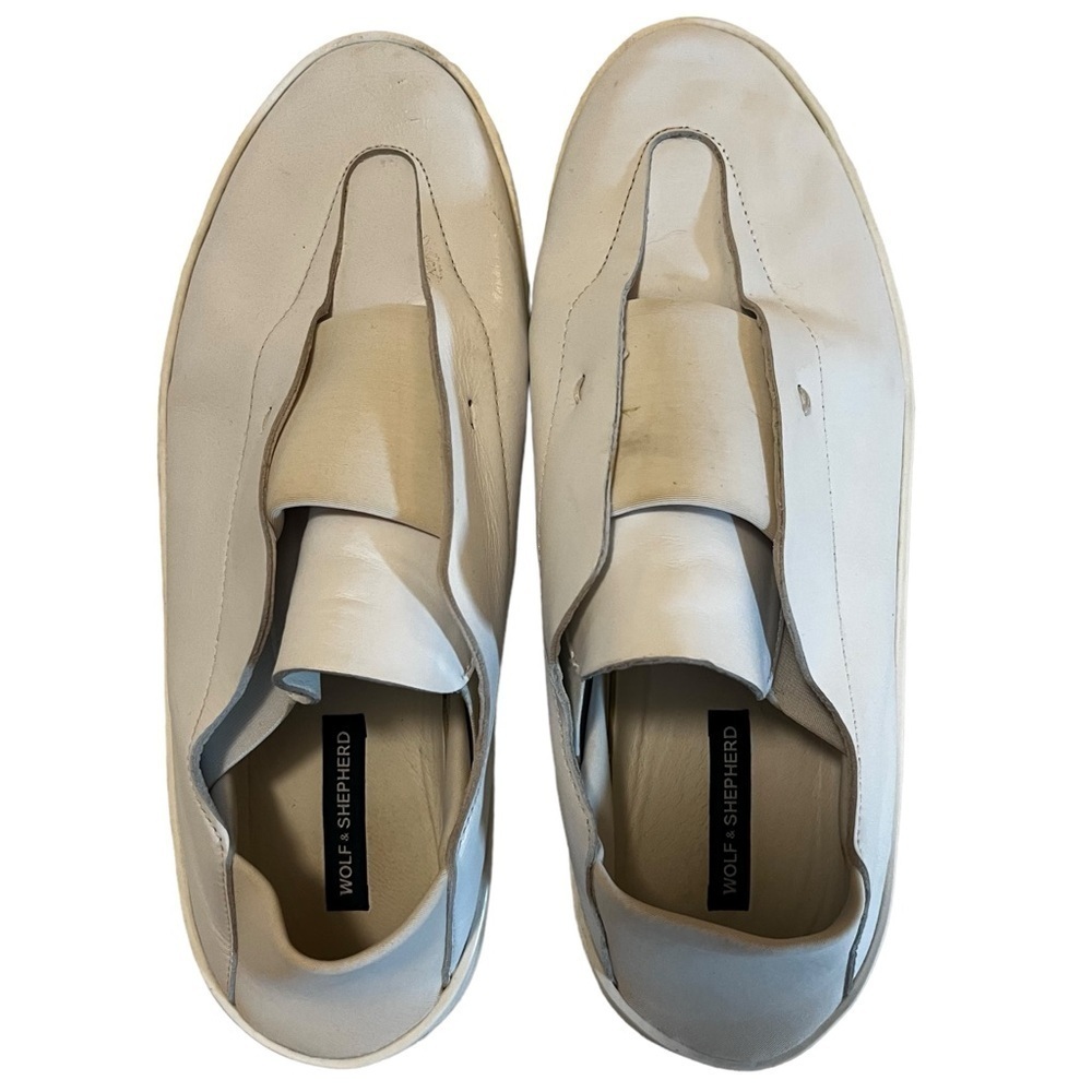 Wolf & Shepherd Launch Cruise Ace Solid White Women’s Tennis Shoe 42 US 10 - Picture 3 of 16